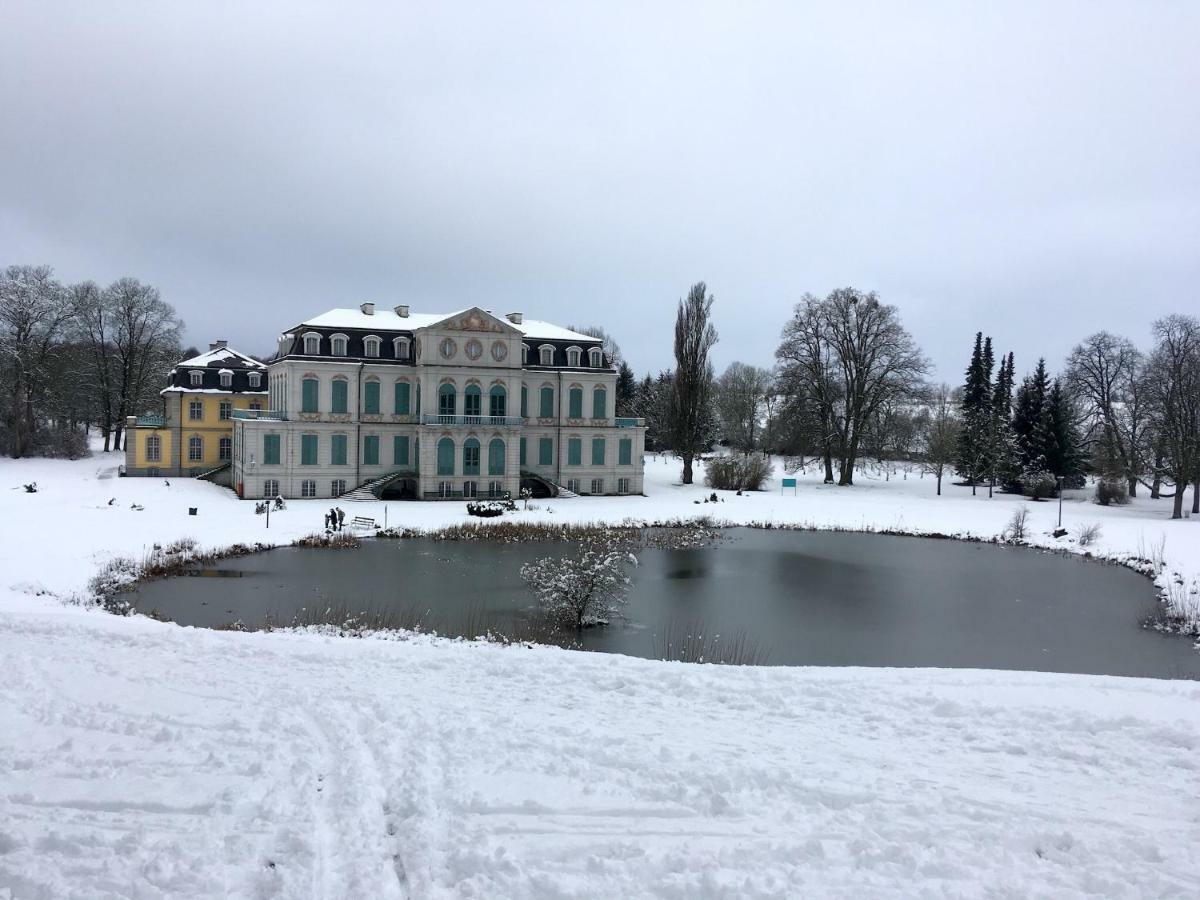 Ruhige Und Gemuetliche Ferienwohnung In Calden Esterno foto